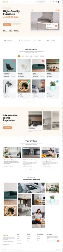 Full Landing Page Architecture